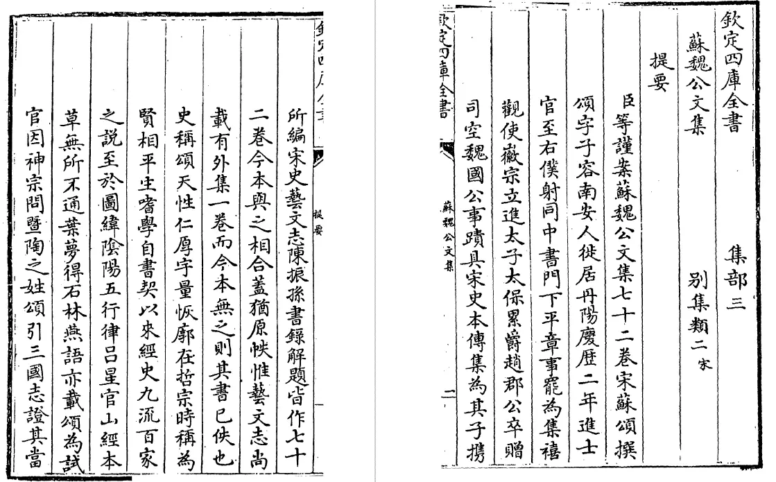 苏魏公文集 七十二巻（宋）苏颂 国学古籍 第3张