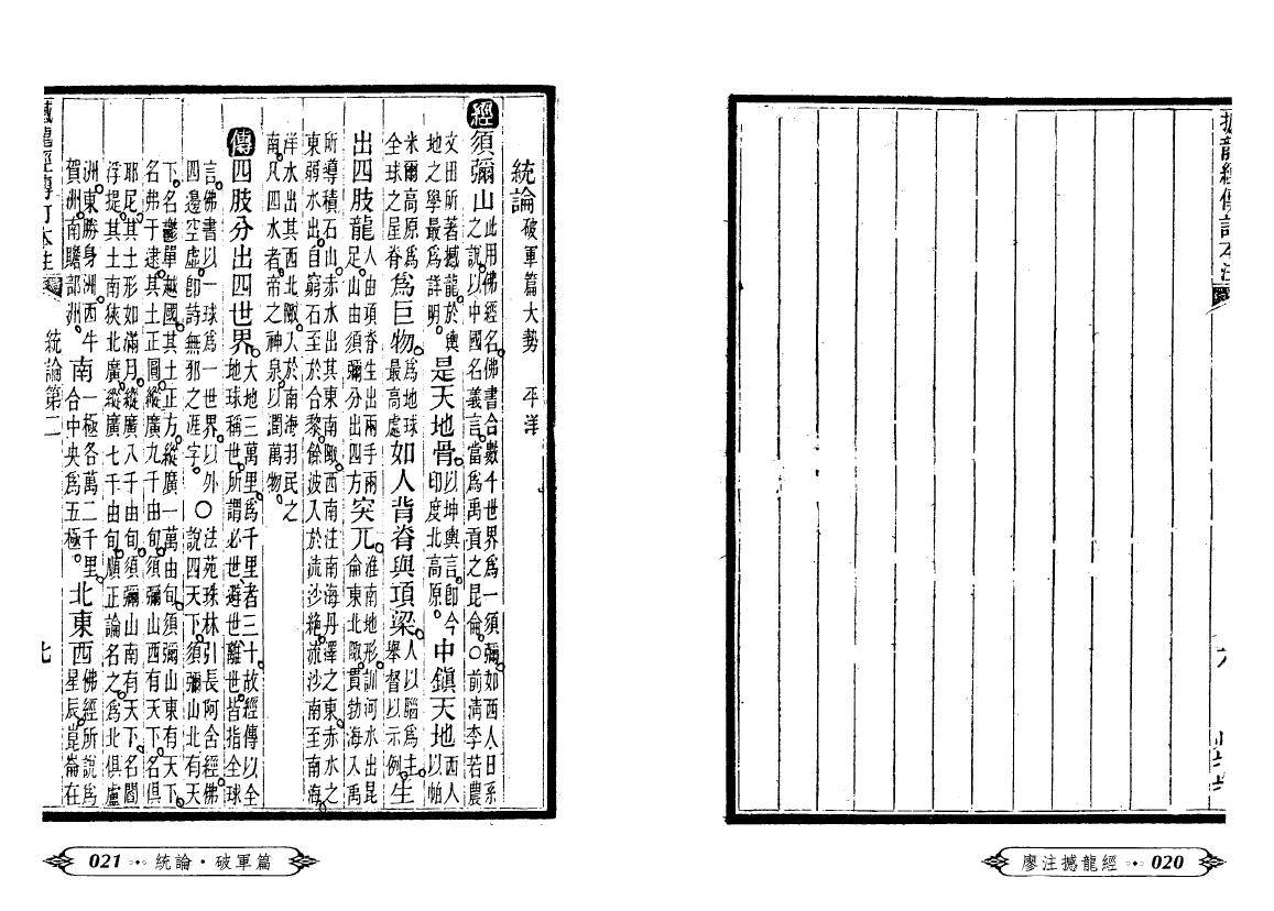 廖平注《廖注撼龙经（附金光斗临经）》 国学古籍 第4张