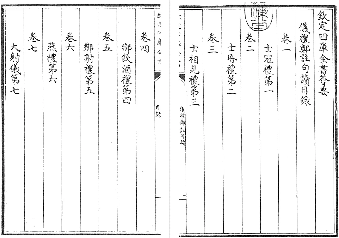 仪礼郑注句读 十七卷（清）张尔岐 国学古籍 第2张