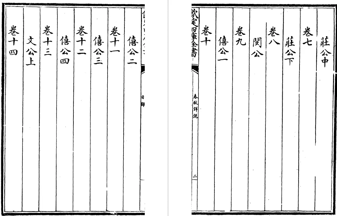 春秋集传详说 三十卷（宋）家铉翁 国学古籍 第4张