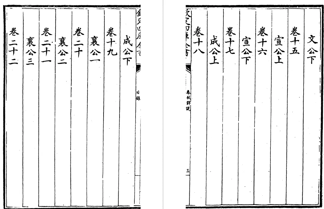 春秋集传详说 三十卷（宋）家铉翁 国学古籍 第5张