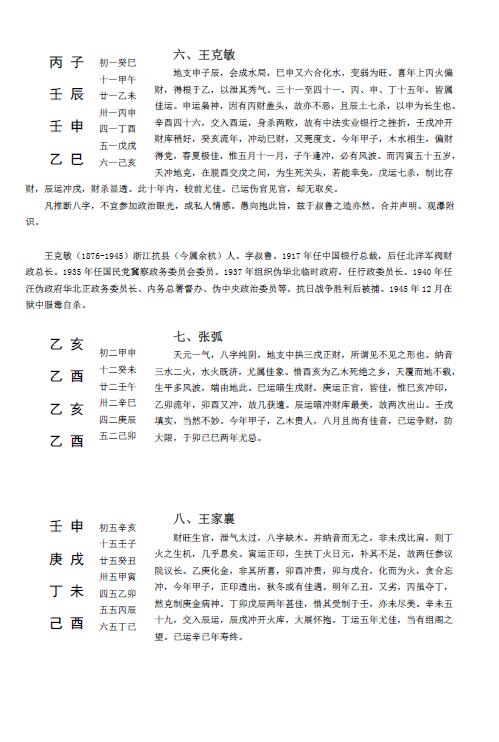 (民国)林庚白《人鉴·命理存验》67例 24页 八字命理 第3张