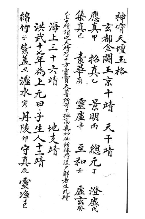 神霄天坛玉格 国学古籍 第1张