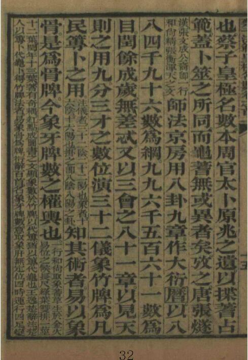 术数古籍《蔡子洪范皇极名数》10册 国学古籍 第4张