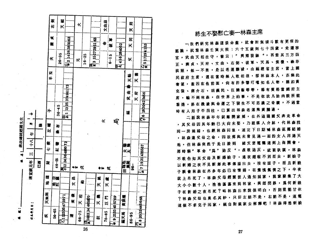 潘子渔《紫微斗数实例分析》 易学 第6张