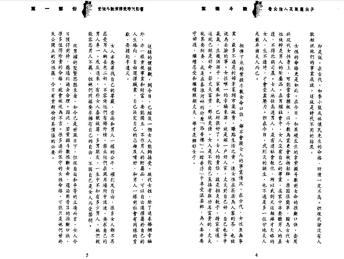 谢天诠《紫微斗数看女强人及风尘女子》 易学 第4张