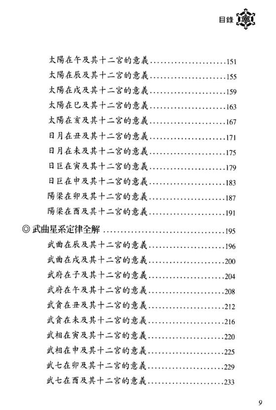 辅德陆《紫微初阶一学就通》(上下两册)繁体横版黑白扫描 易学 第4张