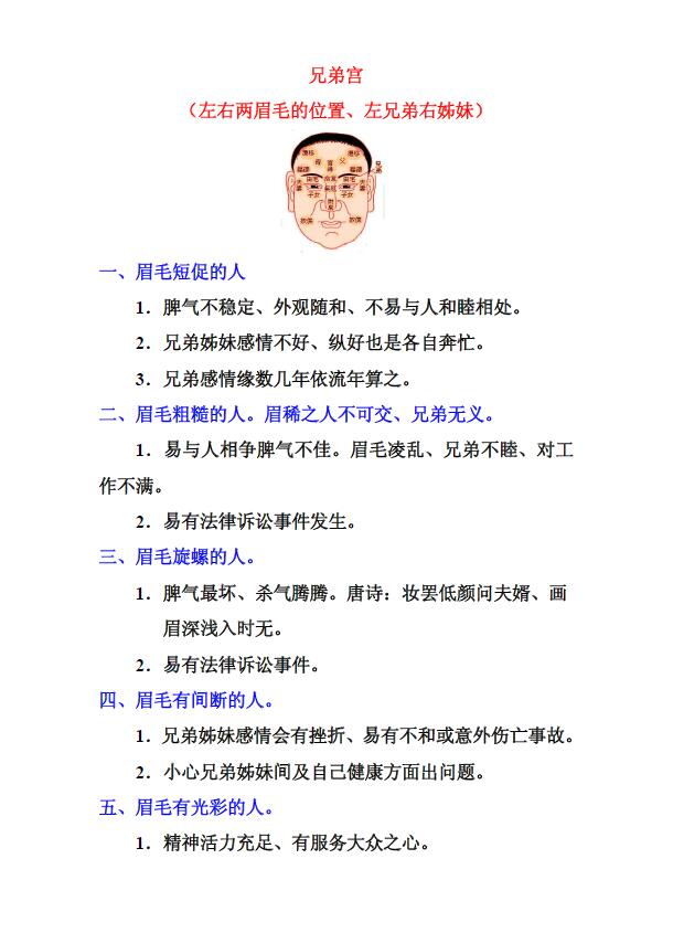 《面相直断学 十二宫全面解析》 手相面相 第3张