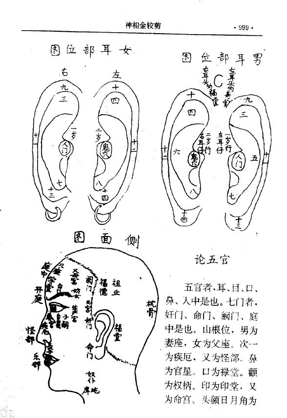 明灵道人《神相金较剪》 手相面相 第3张