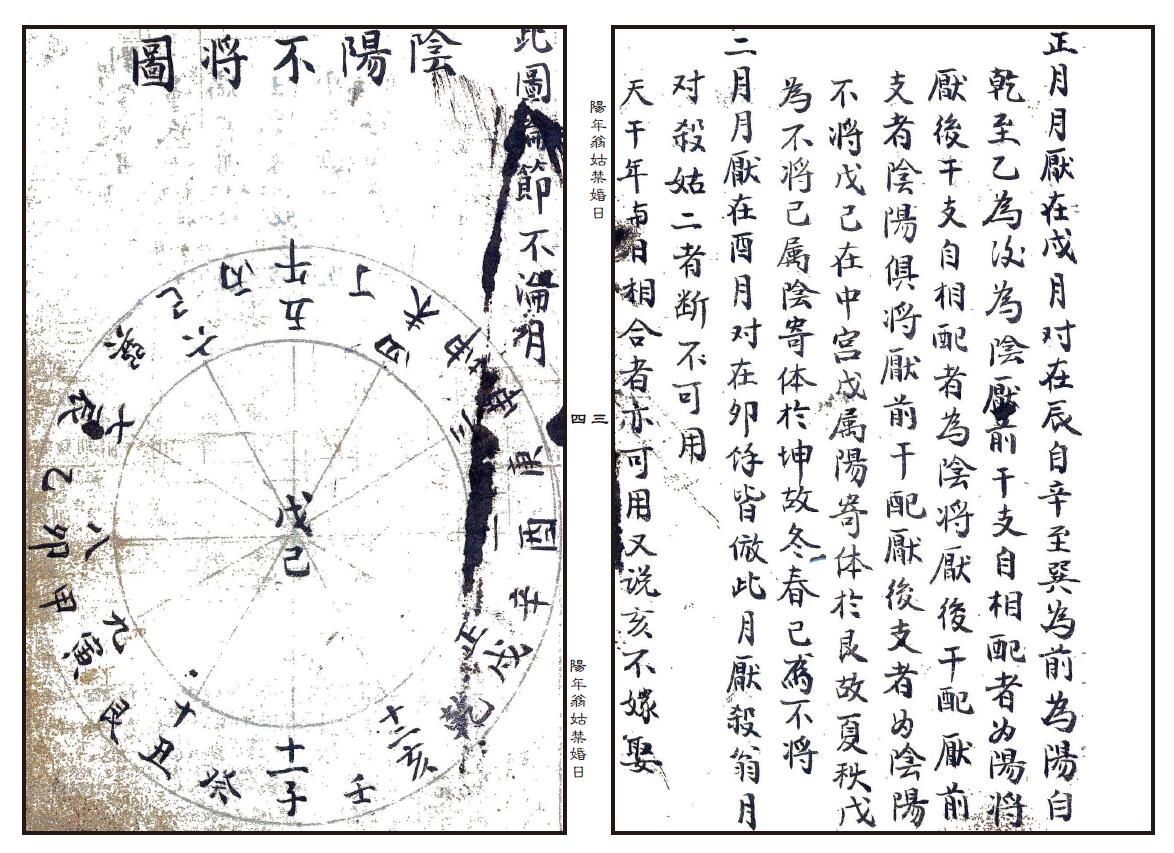 择吉择日类古籍《阳年翁姑禁婚日》 国学古籍 第3张