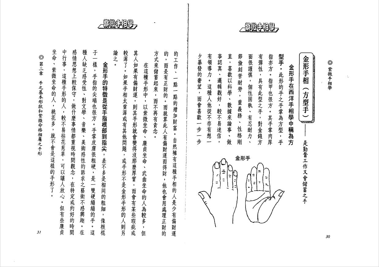 法云居士《紫微手相学》 手相面相 第6张